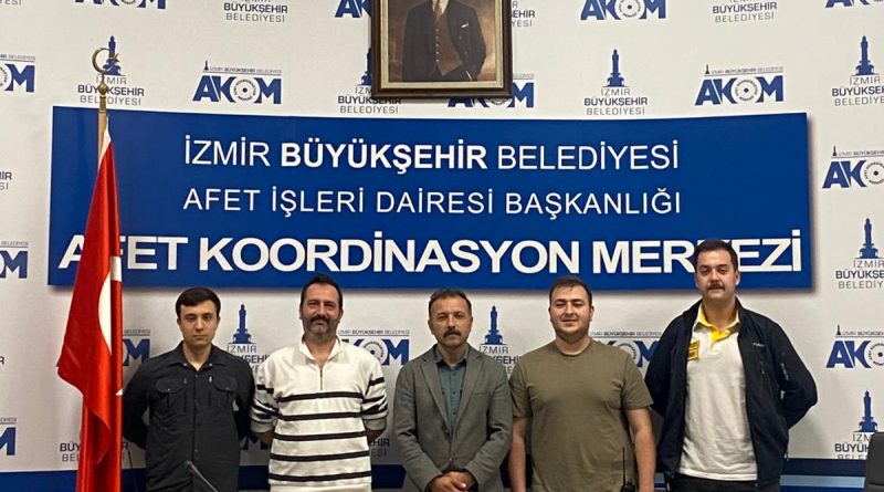 EGERAD Menderes Temsilciliği’nden İzmir Büyükşehir Belediyesi Afet Koordinasyon Merkezi’ne (AKOM) Ziyaret